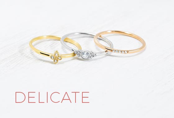 Colección anillos delicate