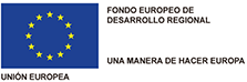 Bandera UE Fondo europeo de desarrollo regional